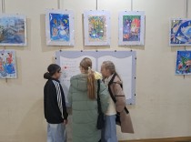 Юные художники пишут отзывы о выставке